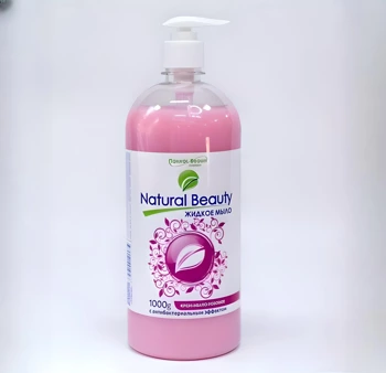 Крем мыло жидкое NB 1 кг  "Розовое" с дозатором